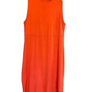 Athleta vibrant orange dress Size Small